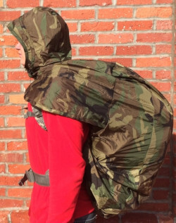 hiking in wet rain clothes